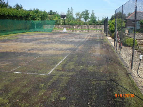 Mr Carby's Tennis Court - Swindon before